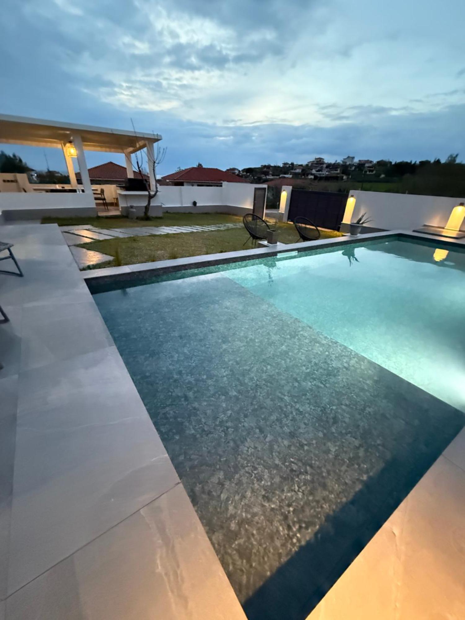 Villa Sunset Albatross Nea Poteidaia Buitenkant foto