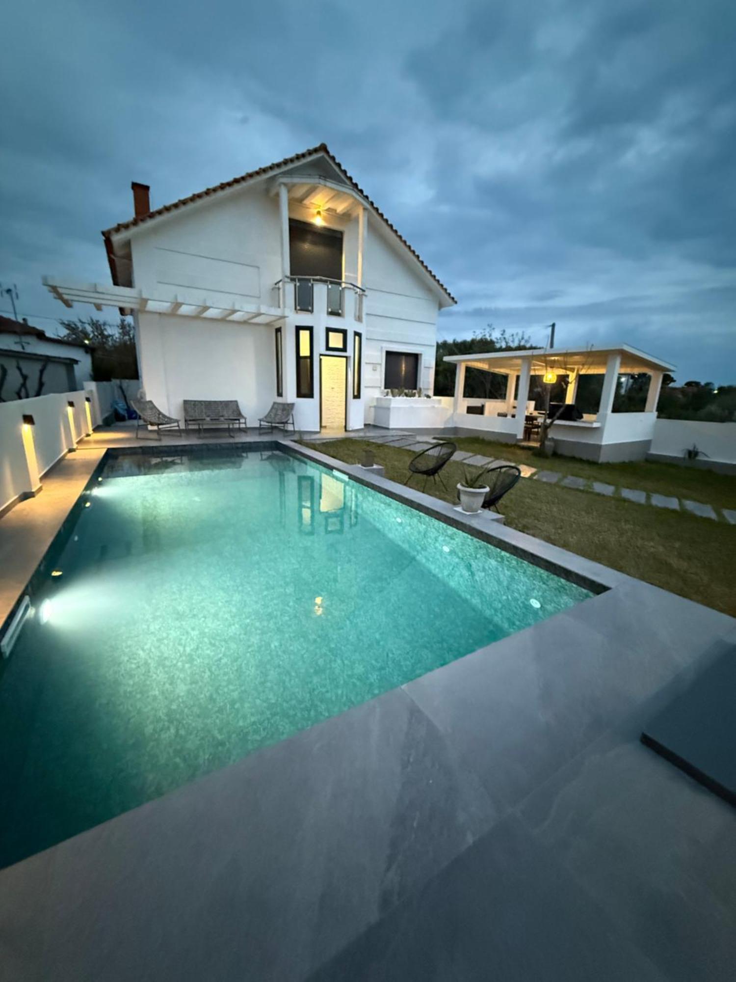 Villa Sunset Albatross Nea Poteidaia Buitenkant foto