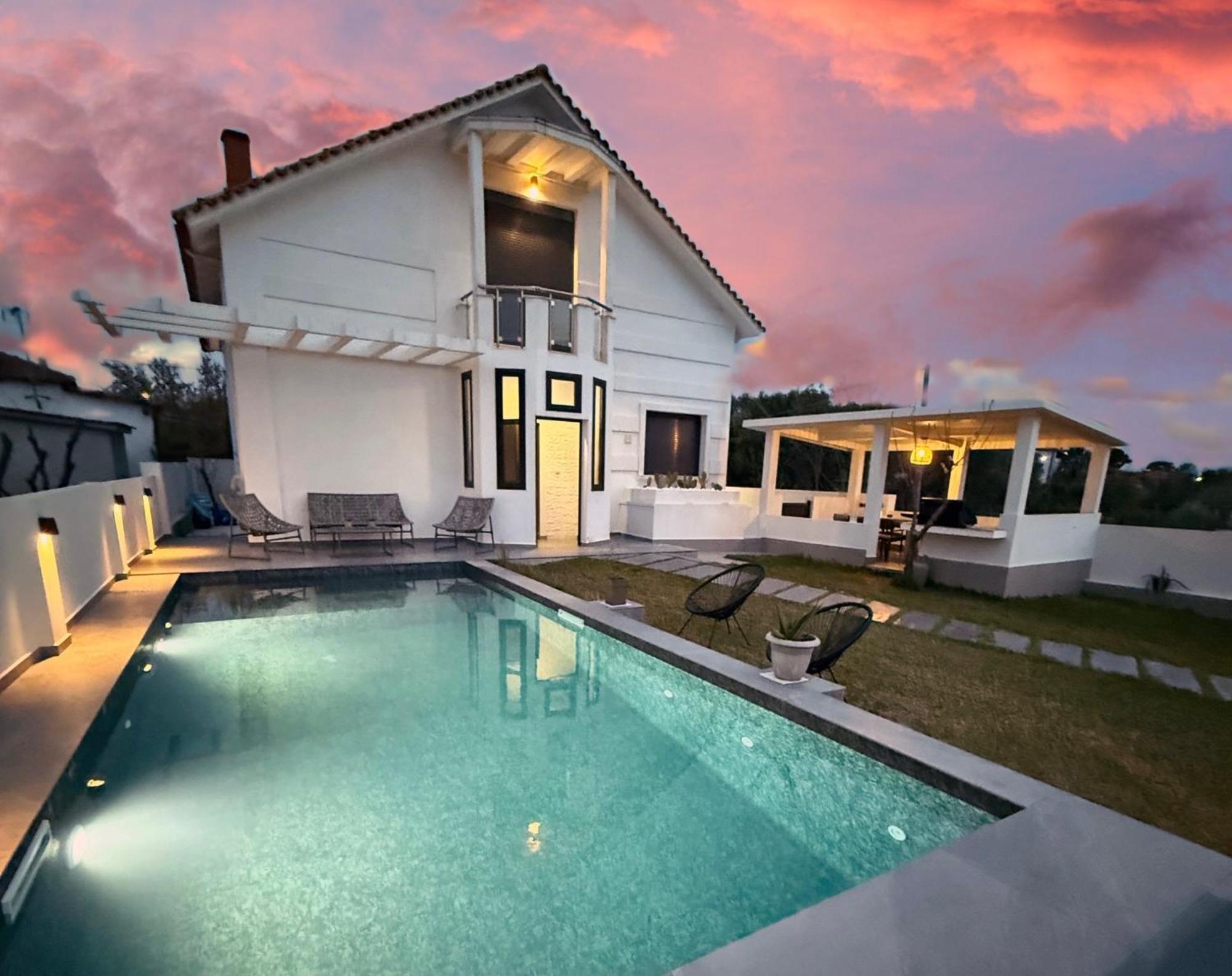 Villa Sunset Albatross Nea Poteidaia Buitenkant foto